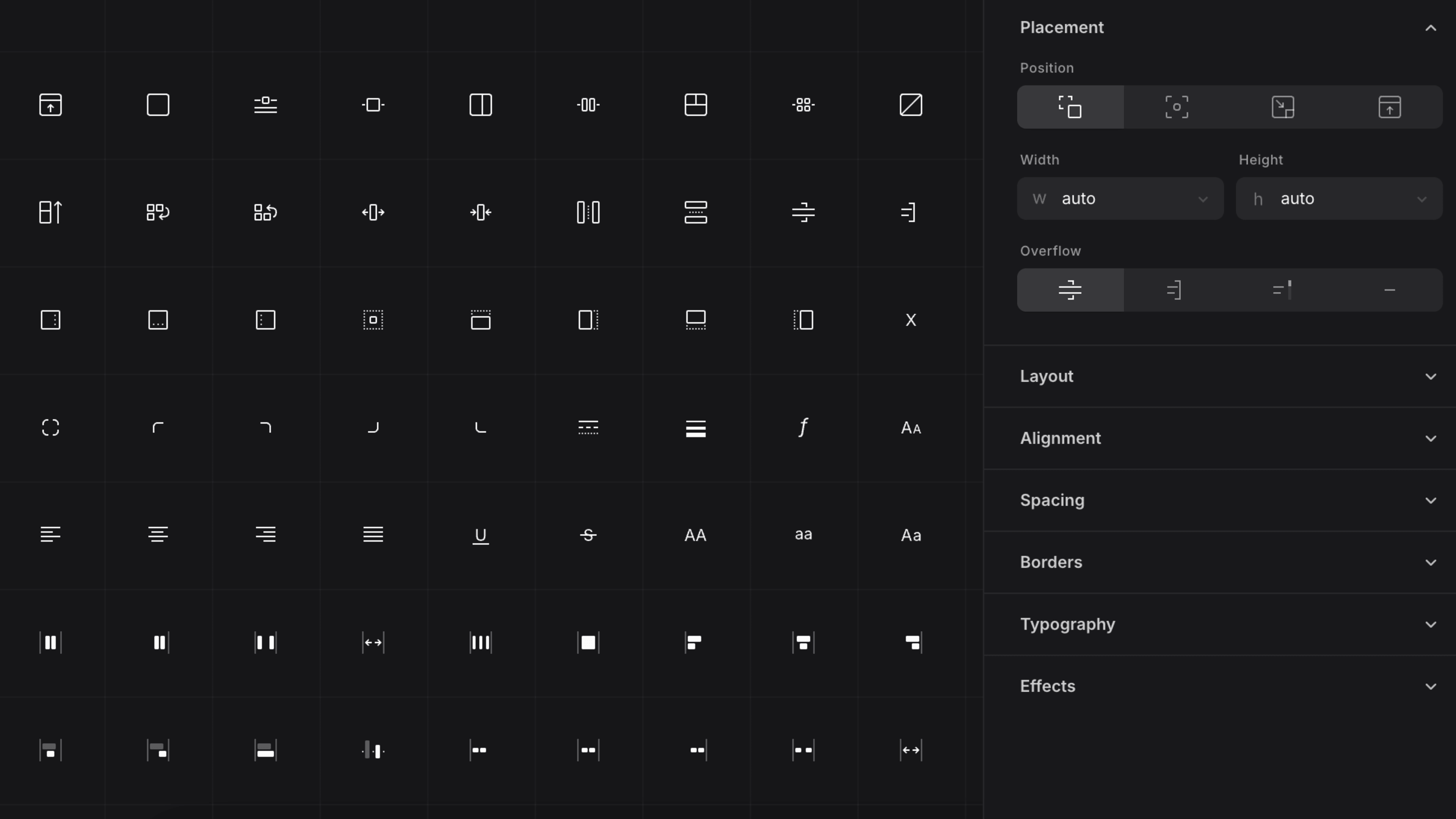 Cascade: An icon library for CSS properties