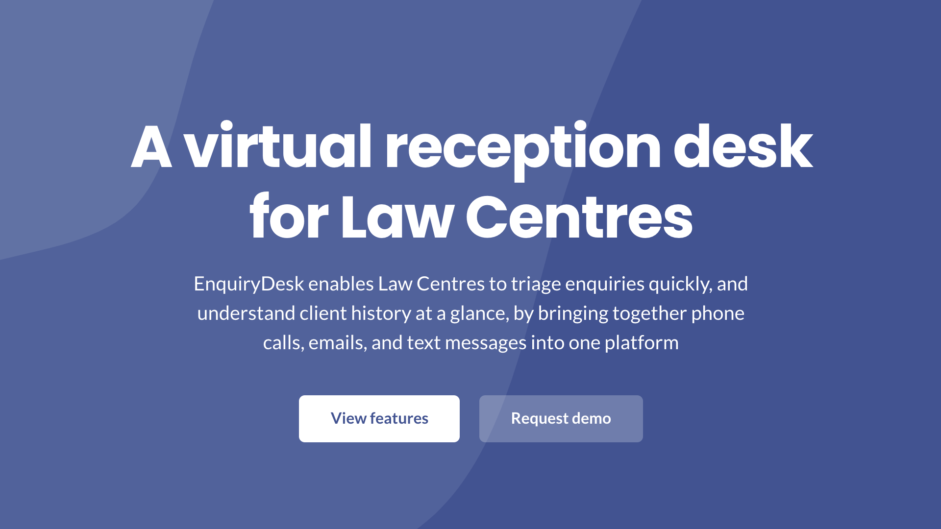 Omnichannel triage for Law Centres nationwide: calls, emails, SMS, and WhatsApp in one place