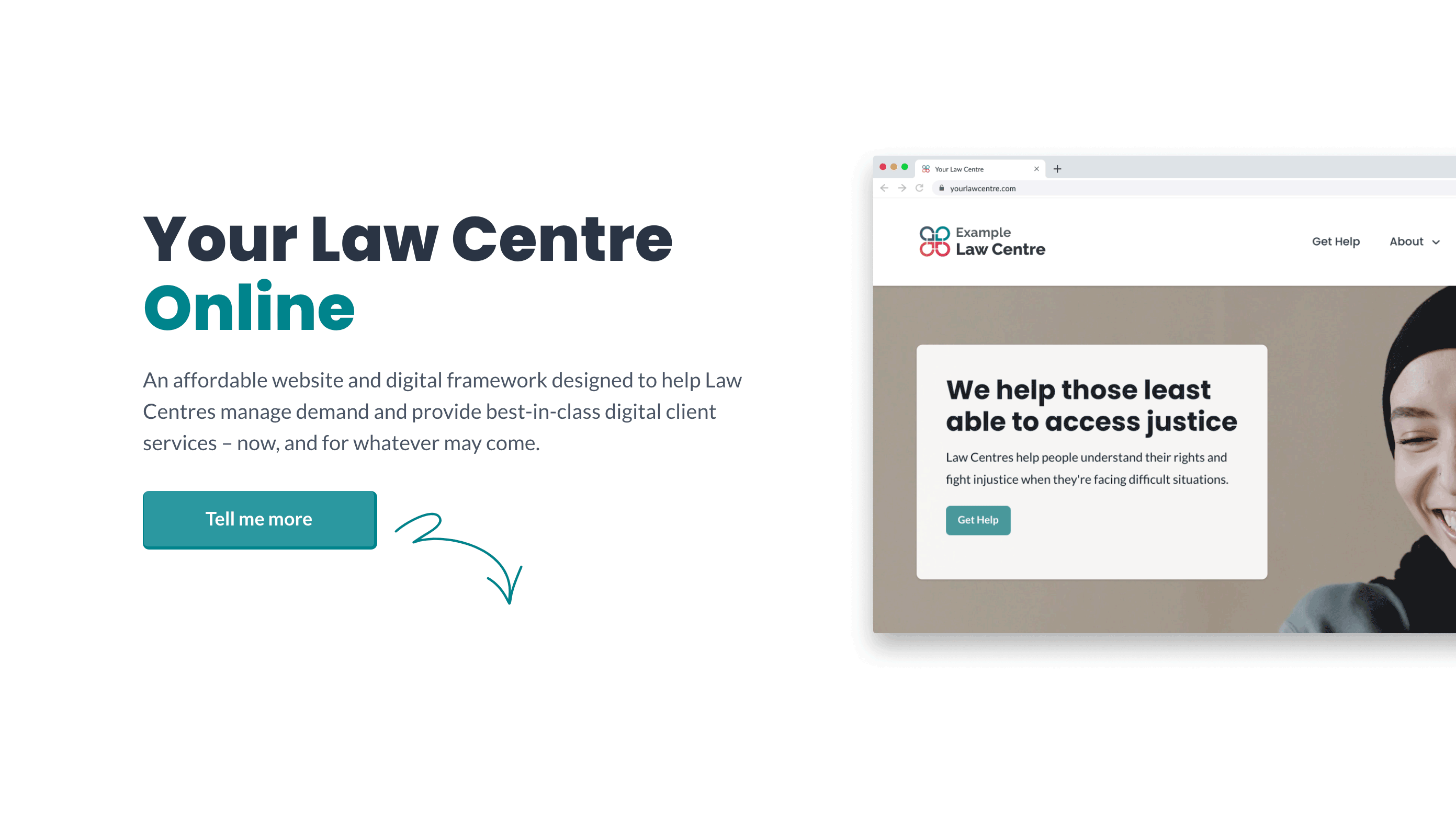 A digital framework as a service for Law Centres serving communities across the UK