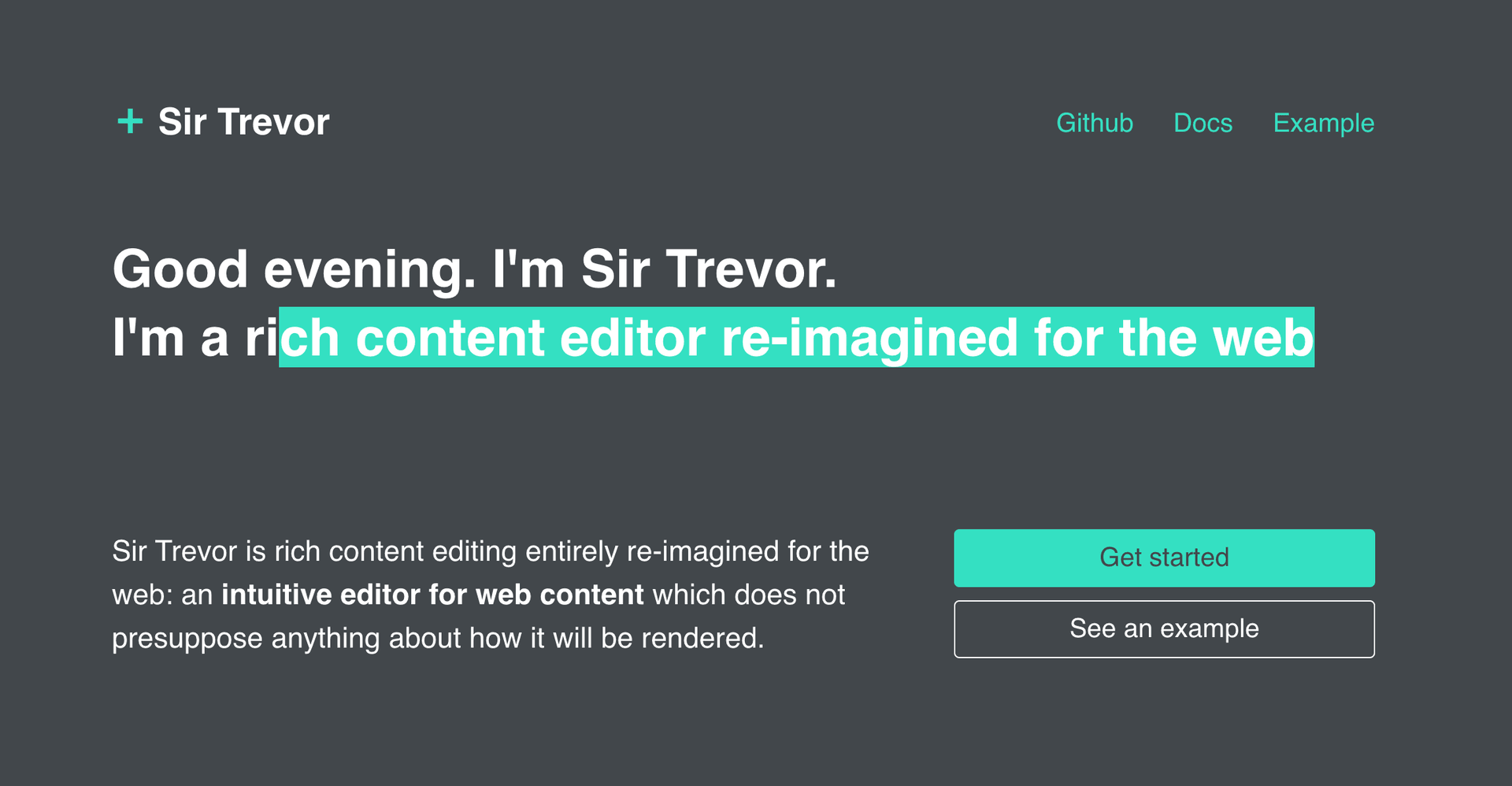 An open-source editor built for ITV News, used in hundreds of projects worldwide